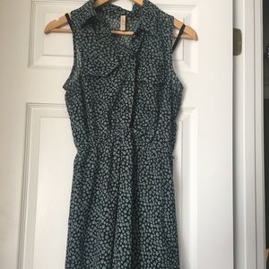 Xhilaration Floral Dress w/ collar